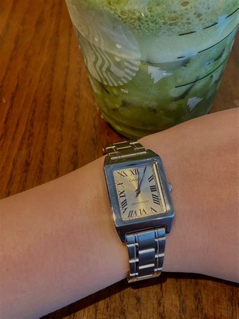 casio watch cartier tank dupe